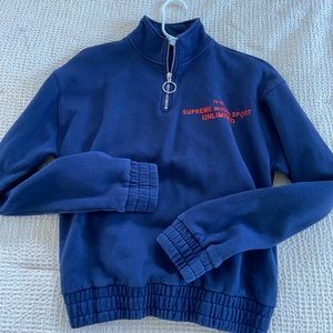 Navy Blue zip up